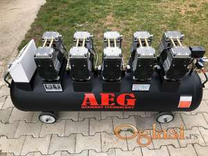 Kompresor besumni AEG sa automatikom 200 L